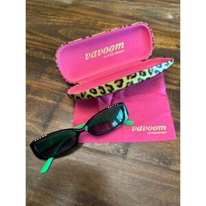 Vavoom‎ by Vivian Morgan Sunglasses Embellished Frames Case Cheaters 2.25